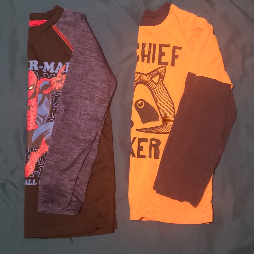 Boys size 6 Long sleeve Tshirt bundle